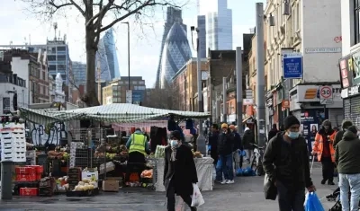 Una calle de Londres.