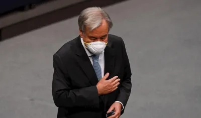 El secretario general de la ONU, António Guterres. 