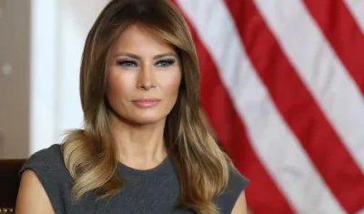 Melania Trump, primera dama de Estados Unidos.