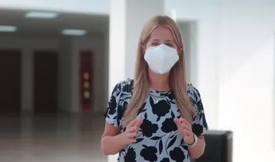 Elsa Noguera, gobernadora del Atlántico.