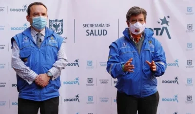 La Alcaldesa de Bogotá, Claudia López.