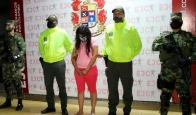 Alias Andrea el día de su captura.