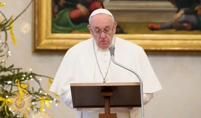 El Papa Francisco en El Vaticano.