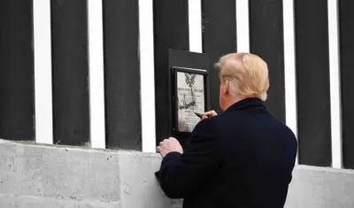 El presidente estadounidense saliente, Donald Trump.