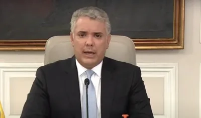 El Presidente de la República, Iván Duque.