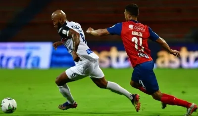 Freddy Hinestroza, jugador de Junior. 