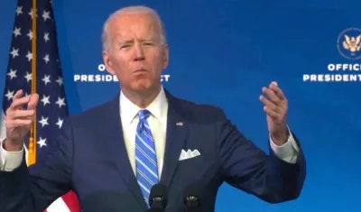 Joe Biden, Presidente electo de Estados Unidos.