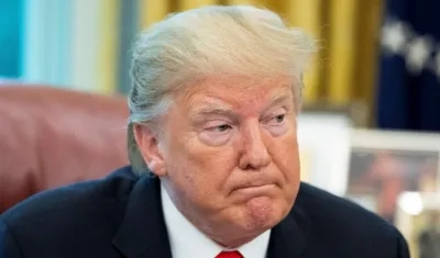 El presidente estadounidense saliente, Donald Trump.