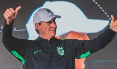 Alexandre Guimaraes, técnico de Atlético Nacional. 