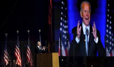 El presidente electo de Estados Unidos, Joe Biden.