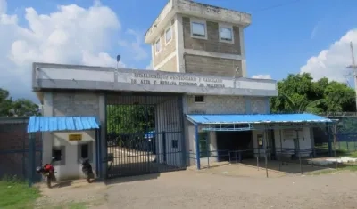 Fachada de la cárcel 'La Tramacúa' de Valledupar.