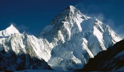 El monte K2, uno de los más difíciles del mundo. 