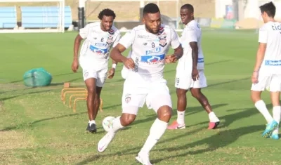 Miguel Ángel Borja, goleador de Junior. 