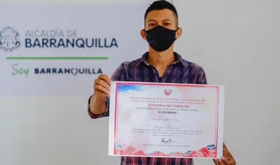 Srquitecto y artista barranquillero Luis Fernando Guarín.