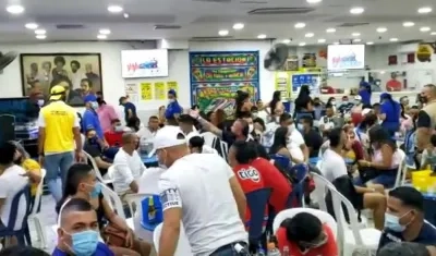 La Estación en la noche del 16 de enero de 2021.