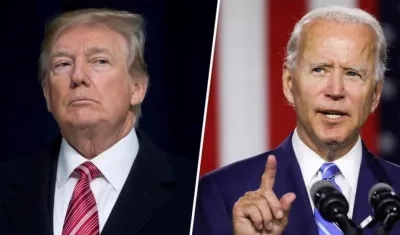 Donald Trump y Joe Biden.