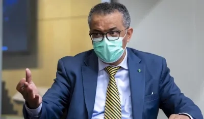 El director general de la OMS, Tedros Adhanom Ghebreyesus.