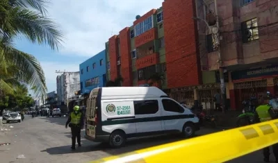 Lugar donde se perpetró el atentado.