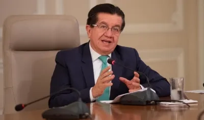 Ministro de Salud, Fernando Ruíz.