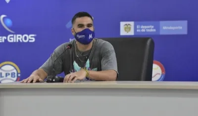 Ozney Guillén, mánager de Vaqueros de Montería. 