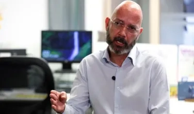 El periodista Ricardo Calderón.