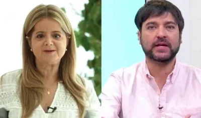 La Gobernadora Elsa Noguera y el Alcalde Jaime Pumarejo.