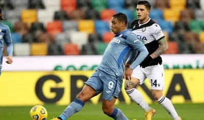 Luis Fernando Muriel, jugador colombiano. 