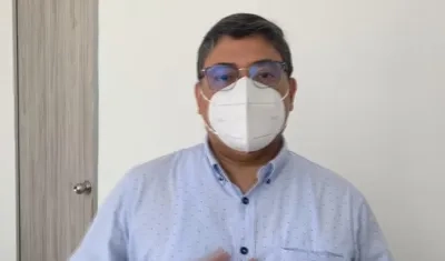 El secretario de Salud de Barranquilla, Humberto Mendoza.