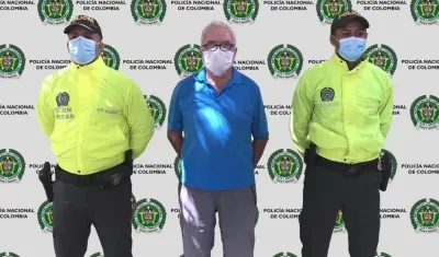 Austriaco capturado por la Policía.