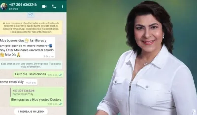 Esther Molinares, exconcejal de Barranquilla.