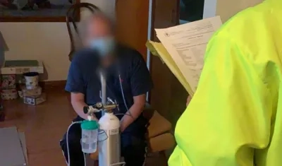 El funcionario capturado.