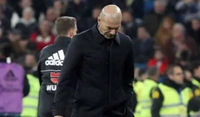 El entrenador francés Zinedine Zidane.