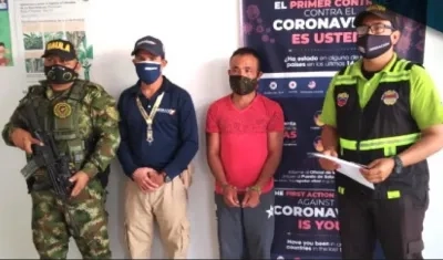 El sargento venezolano que fue expulsado.