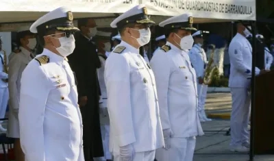 Ceremonia de relevo.