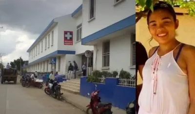 Didis María Navarro Sierra fue llevada al Hospital de El Carmen de Bolívar, pero nada pudieron hacer los médicos. 