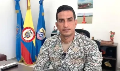 CF Carlos Urbano Montes, Capitán del Puerto de Barranquilla.