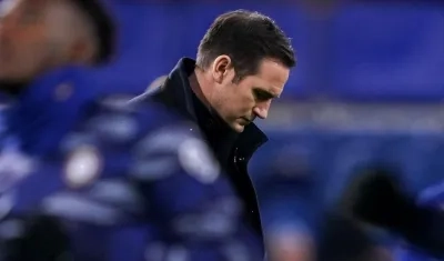 Frank Lampard, técnico de Chelsea.