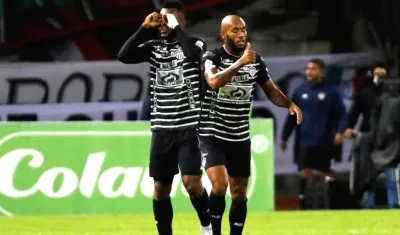 Miguel Ángel Borja y Freddy Hinestroza anotaron los goles del Junior.