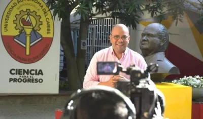 Mauricio Molinares, rector de la Universidad Autónoma del Caribe.