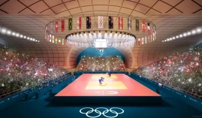 Arena de combates de París 2024. 