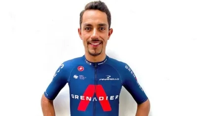 Daniel Felipe Martínez, ciclista colombiano. 