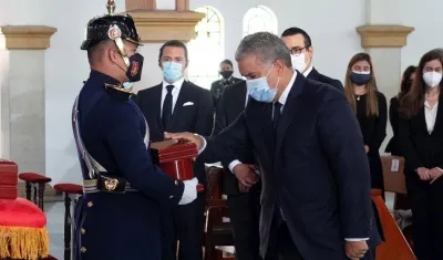 El Presidente de la República, Iván Duque.