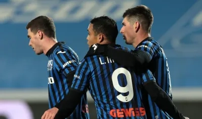 Luis Fernando Muriel, jugador colombiano. 