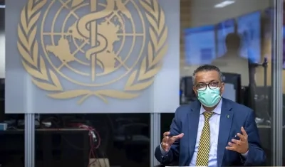 Tedros Adhanom Ghebreyesus.  