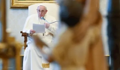 El Papa Francisco en El Vaticano.