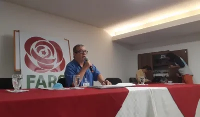 Rodrigo Londoño -Timochenko-, presidente de Comunes, uno de los que serán imputados.