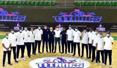 El plantel de Titanes.