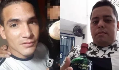 Tommy Yoel Zerpa Brito y Carlos Alberto Ortiz Blanco.