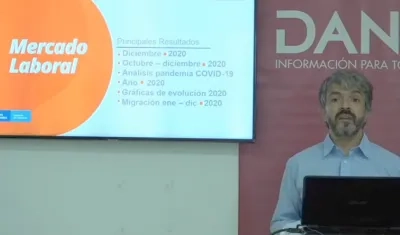 Juan Daniel Oviedo, director del DANE.