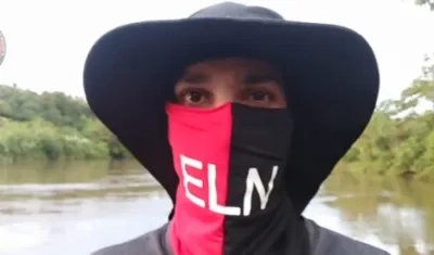 'Uriel', cabecilla del ELN dado de baja en octubre de 2020.